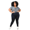 CALÇA LEGGING ORIGINAL PLUS SIZE BASICA ALTA QUALIDADE.