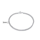 PULSEIRA CUBANA UNISEX INOX.