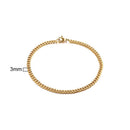 PULSEIRA CUBANA UNISEX INOX.