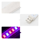 LÂMPADA LED PARA CRESCIMENTOS DE PLANTAS PORTÁTIL, USB.