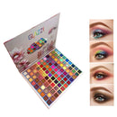 KIT DE MAQUIAGEM COSMÉTICA E PALETA DE CORES.