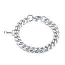 PULSEIRA CUBANA UNISEX INOX.