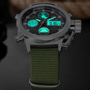 RELÓGIO MASCULINO PULSO QUARTZO MILITAR LINDO.!