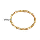 PULSEIRA CUBANA UNISEX INOX.