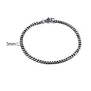 PULSEIRA CUBANA UNISEX INOX.