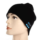GORRO DE TRICÔ C FONE USB CARREGÁVEL.