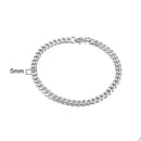 PULSEIRA CUBANA UNISEX INOX.