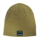 GORRO DE TRICÔ C FONE USB CARREGÁVEL.
