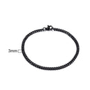 PULSEIRA CUBANA UNISEX INOX.