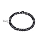 PULSEIRA CUBANA UNISEX INOX.