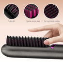 Wireless Hair Straightener Brush Third Gear Adjustable Hair Curler Portable Heating Comb
