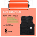 Heated Vest Men Women Usb Heated Jacket Thermal Clothing Hunting Vest Winter Fish Hiking Hunting Skiing Heating Jacket S-4XL