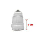 Lift Sneakers Man Elevator Shoes Height Increase Insole 8cm White Taller Shoes Men Leisure Fashion Comfortable Breathable Sports