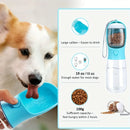 GARRAFA DE ÁGUA PORTÁTIL PARA CÃES E GATOS, VIAJEM E PASSEIOS.