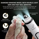 LIXADOR ELÉTRICO DE UNHAS DE PETS, RECARREGÁVEL POR USB, APARADOR!