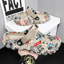 Fashion Men Slippers Comfort Beach Sandals Non-slip Garden Shoes Chef Shoes Summer Casual shoes Nurse Doctor Shoes Flip Flops