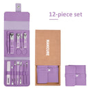 IMPERDÍVEL CONJUNTO MANICURE 16 EM 1 AÇO INOX.