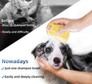 ESCOVA DE SHAMPOO PARA CÃES E PETS, ESCOVA DE BANHO.