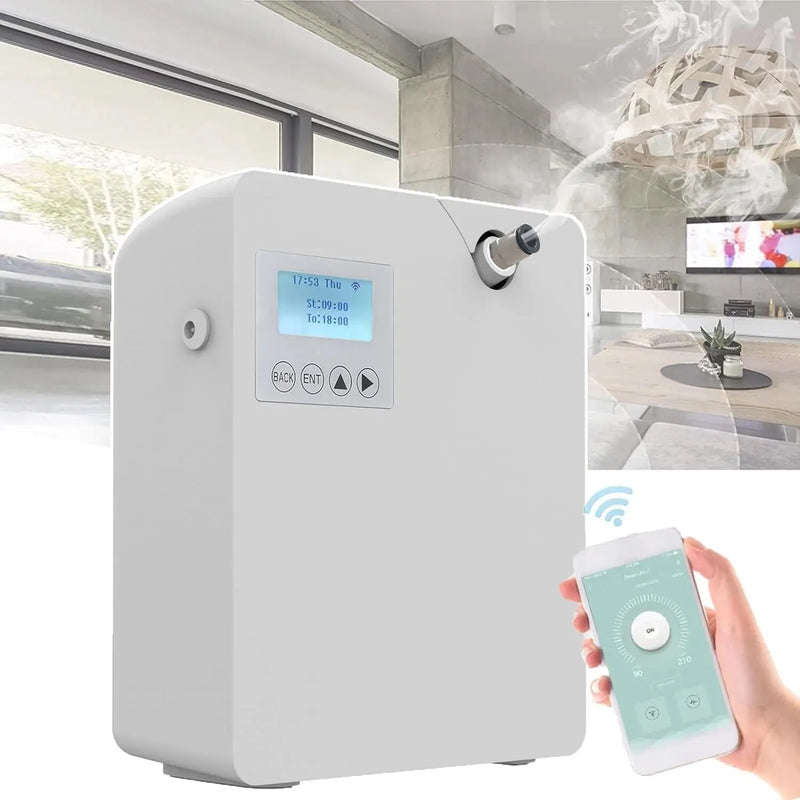 Electric Flavoring Diffuser 300ML Capacity WIFI Bluetooth Timer Home Hotel HAVC Flavoring Room Fragrance Home Fragrant Device