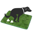 TAPETE HIGIÊNICO PARA PET DE APARTAMENTO.