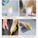 ESCOVA AUTOMÁTICA PARA LIMPEZA DE PÉS DE CÃES E GATOS.