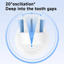 DOCO Electric Toothbrush Automatic vibration brush 20 degrees Adult 3-gear Mode USB Charging IPX7 Waterproof