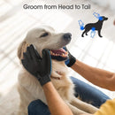 Pet Grooming Gloves Cat Brushes for Gentle Shedding Efficient Pets Hair Remover Mittens - Dog Washing Gloves Cats & Horses