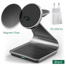 SUPORTE MAGNÉTICO E BASE DE CARGA TOP MAX.