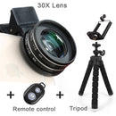 LENTE 4K 37MM 15X PROFISSIONAL PARA TELFONE CELULAR.