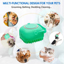 ESCOVA DE SHAMPOO PARA CÃES E PETS, ESCOVA DE BANHO.