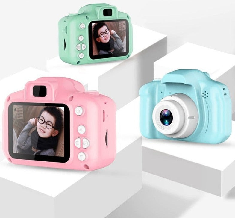 MINI CAMERA DIGITAL INFANTIL PARA FOTOS AO AR LIVRE.