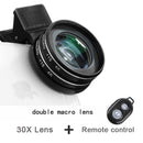 LENTE 4K 37MM 15X PROFISSIONAL PARA TELFONE CELULAR.