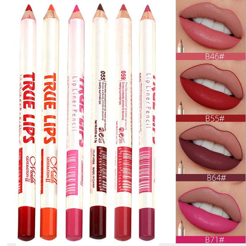 LÁPIS E DELINEADOR LABIAL MAQUIGEM PROFISSIONAL.
