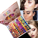 KIT DE MAQUIAGEM COSMÉTICA E PALETA DE CORES.