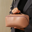 Maleta Necessaire de Couro para Maquiagem
