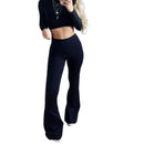 Flare Legging Ballerina High Waist Bell Mouth Pants