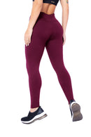BASIC LEGGING PANTS HIGH WAX 8CM COS DOUBLE