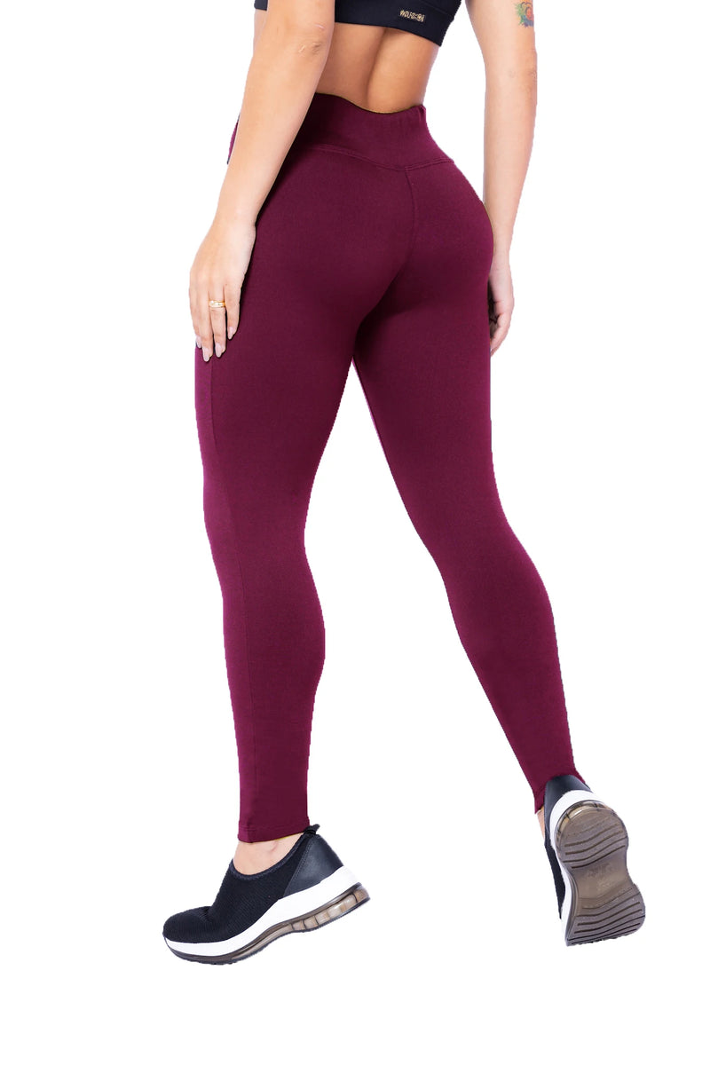BASIC LEGGING PANTS HIGH WAX 8CM COS DOUBLE