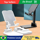 Suporte Dobrável Ajustável para Celular e Tablet
