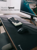 Mouse Pad Deskpad Ergonômico 90x40 cm
