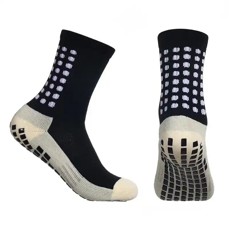 Kit 3 Unisex Silicone Sport Sock For Football