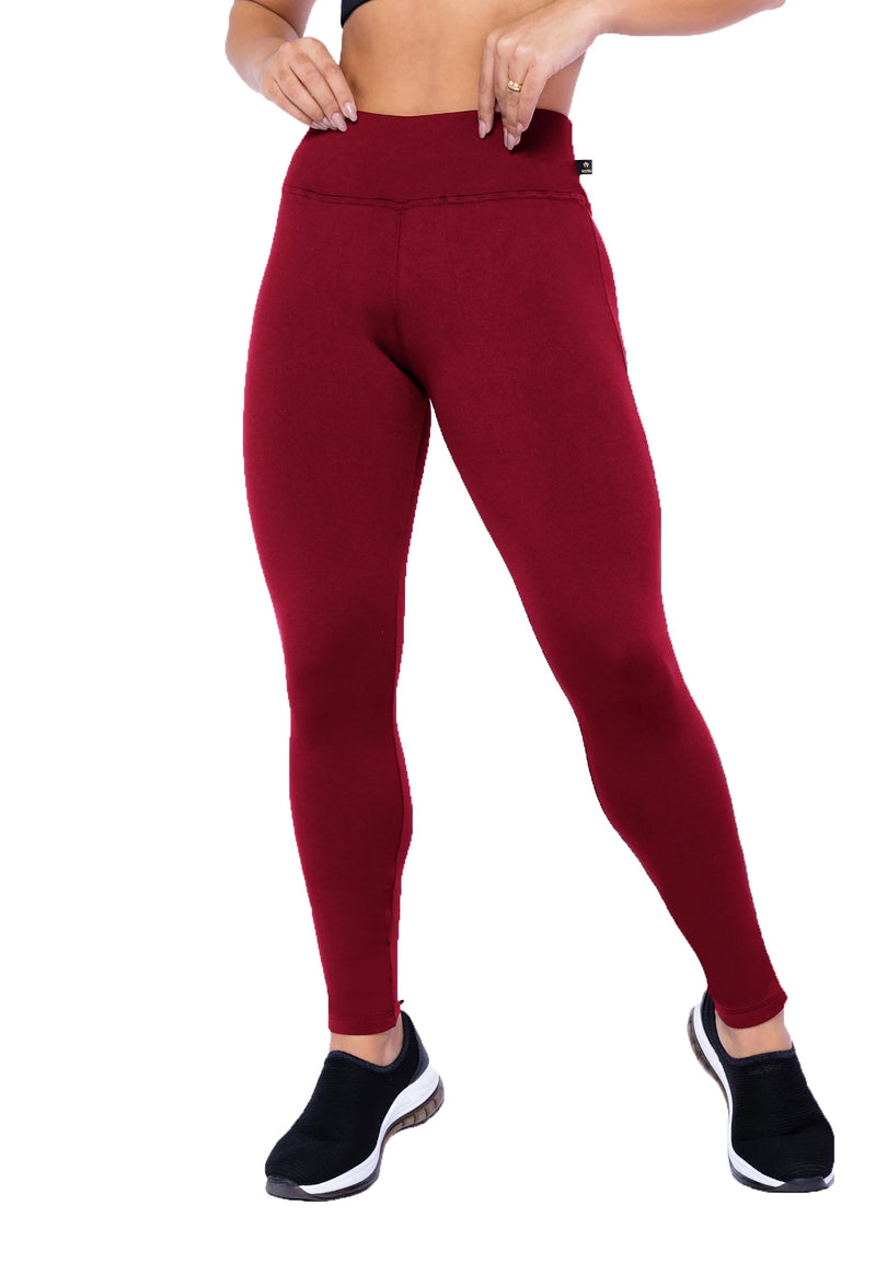 BASIC LEGGING PANTS HIGH WAX 8CM COS DOUBLE