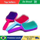 Escova Raquete Flexível para Desembaraçar