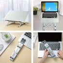 Suporte de Alumínio Regulável para Notebook