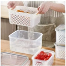 Kit 3 Potes Herméticos para Geladeira