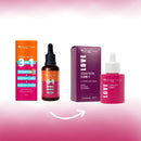 Sérum Facial 3 em 1 Vitamina C, Rosa Mosqueta e Ácido Hialurônico