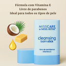 Cleansing Balm Stick 3 em 1 Demaquilante Miss Rôse