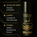 Body Splash Masculino Força do Leão 200 ml Miss Care