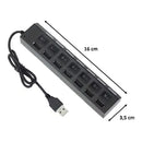 Hub USB 2.0 com 7 Portas