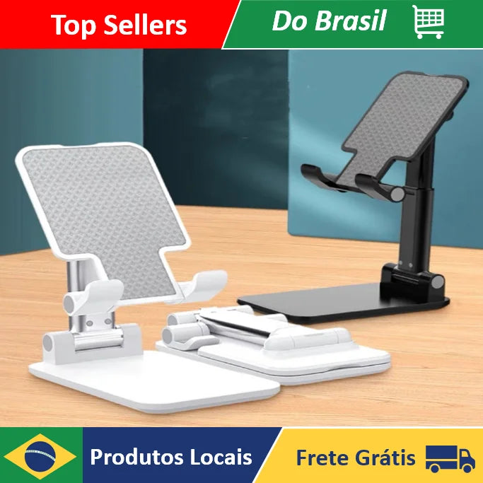 Suporte Portátil de Mesa para Celular e Tablet
